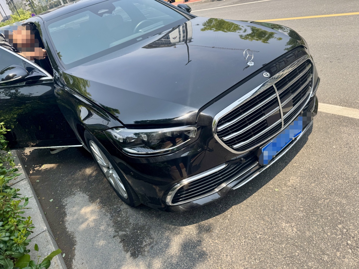 奔馳 奔馳S級  2022款 改款 S 400 L 商務(wù)型圖片