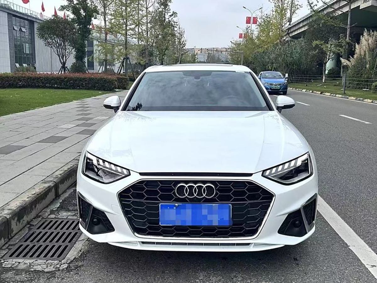 2020年8月奧迪 奧迪A4L  2020款 40 TFSI 時尚動感型