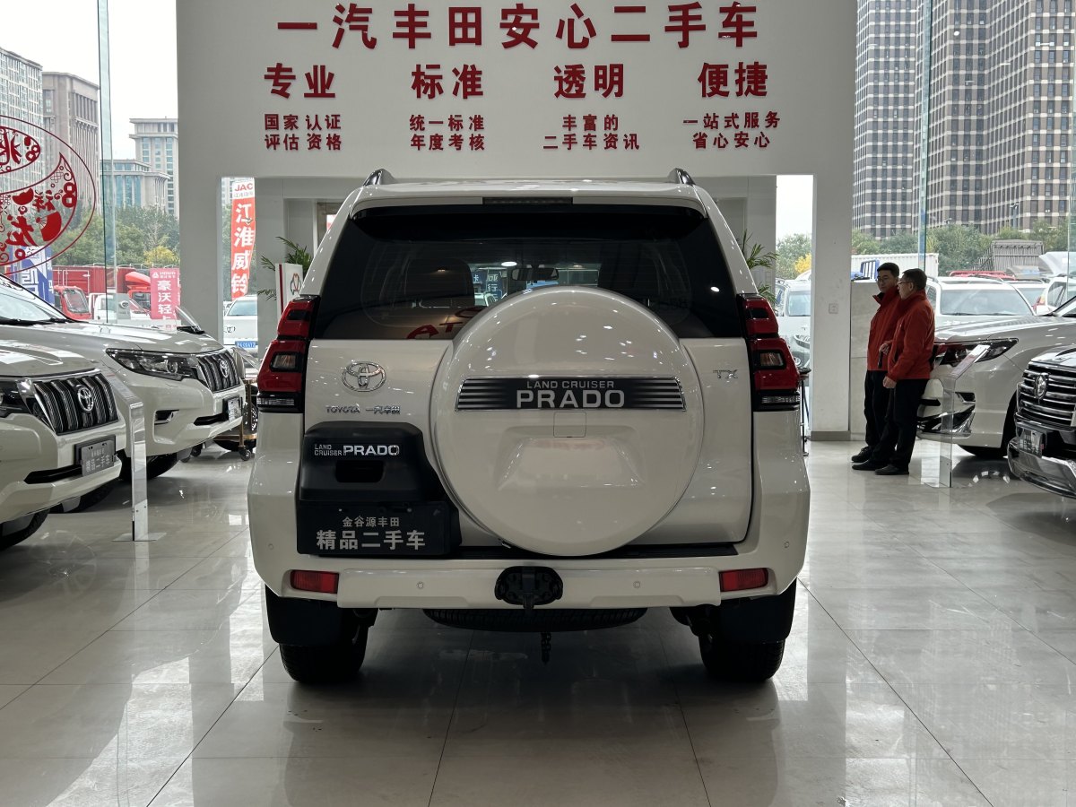 豐田 普拉多  2018款 3.5L 自動(dòng)TX-L后掛備胎圖片