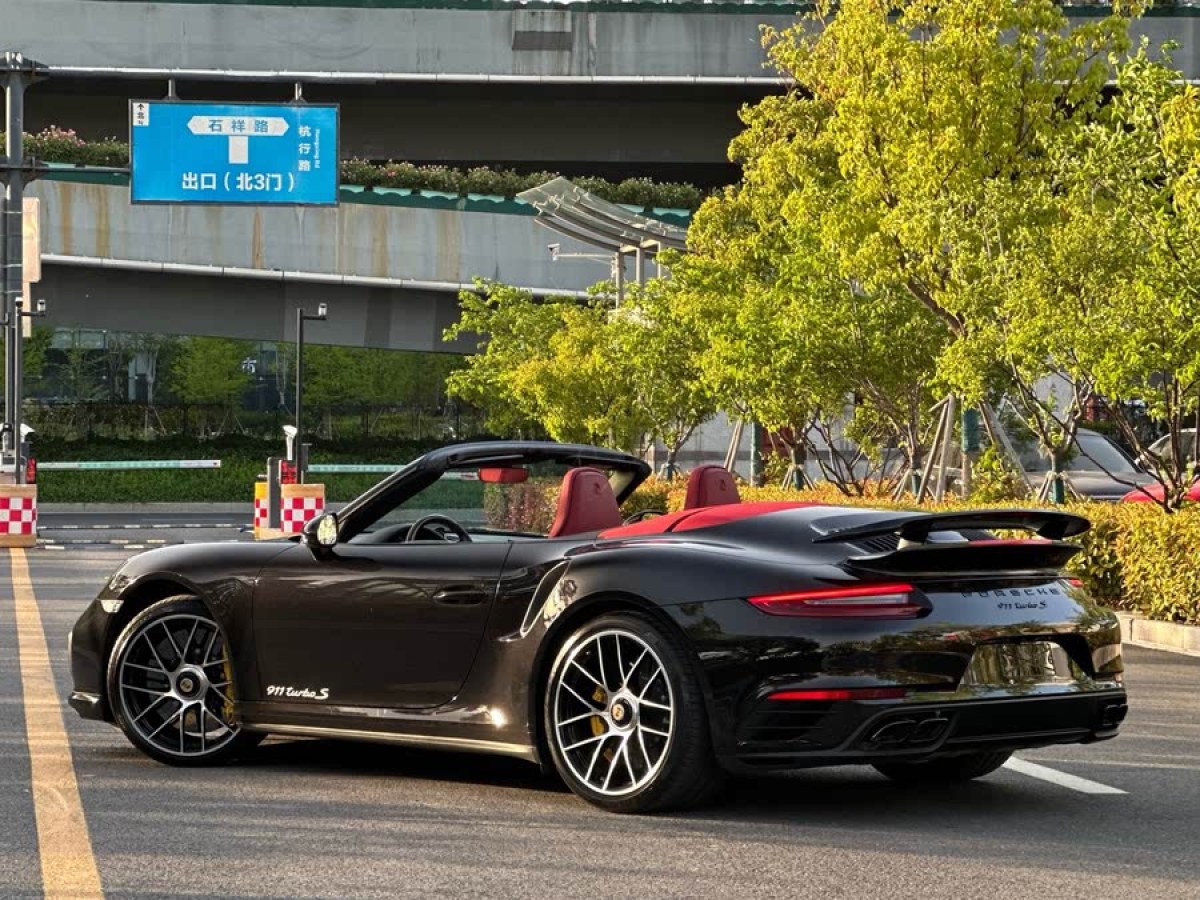 保時(shí)捷 911  2016款 Turbo S Cabriolet 3.8T圖片