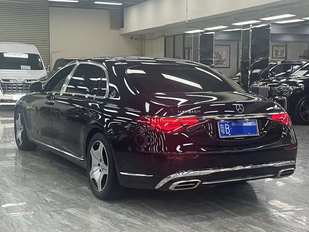 2022年8月奔馳 邁巴赫S級(jí)  2021款 S 480 4MATIC