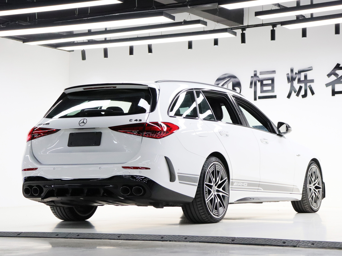 奔馳 奔馳C級AMG  2023款 AMG C 43 4MATIC 旅行轎車 特別版圖片