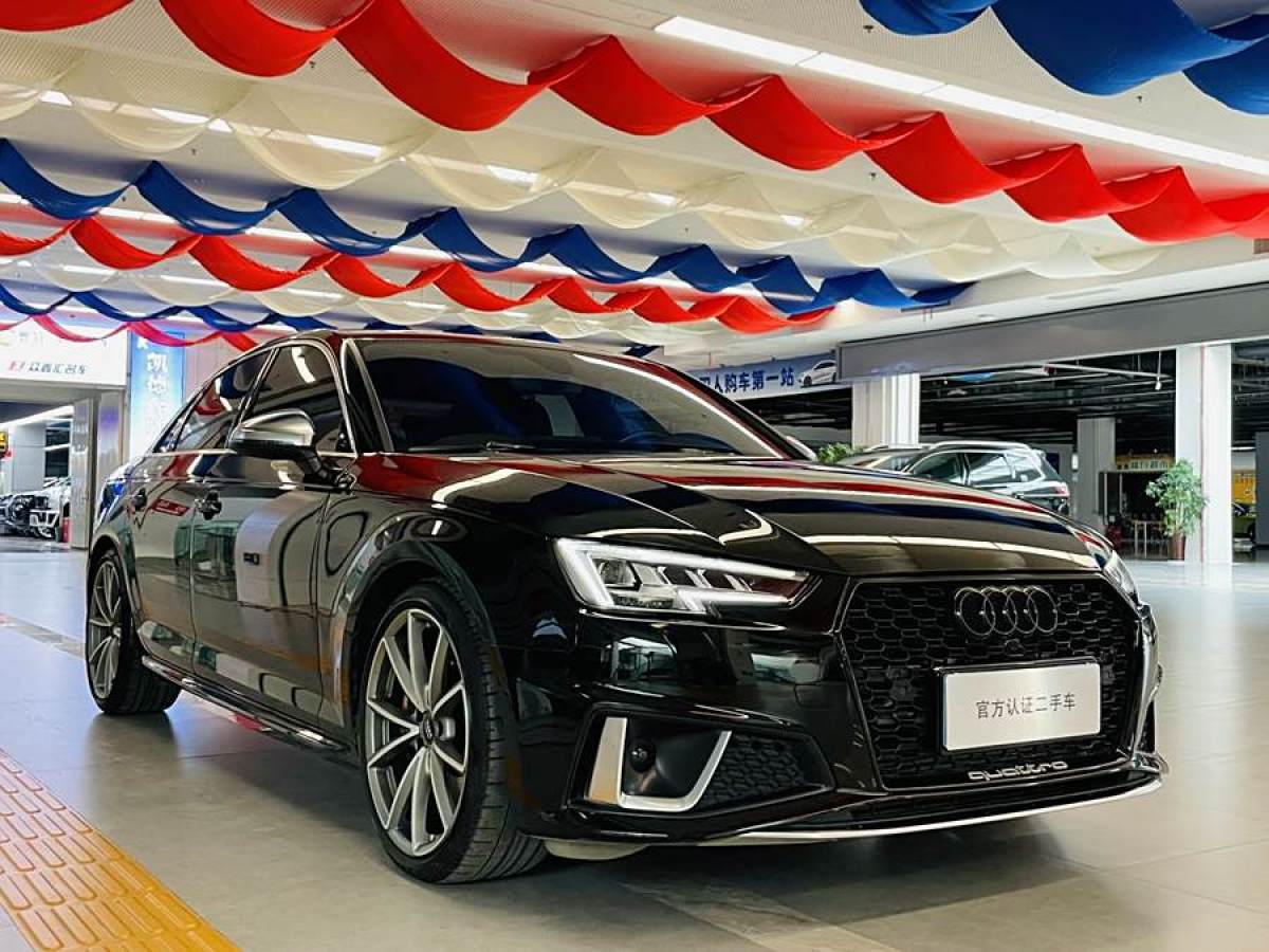 2019年8月奧迪 奧迪S4  2018款 S4 3.0TFSI