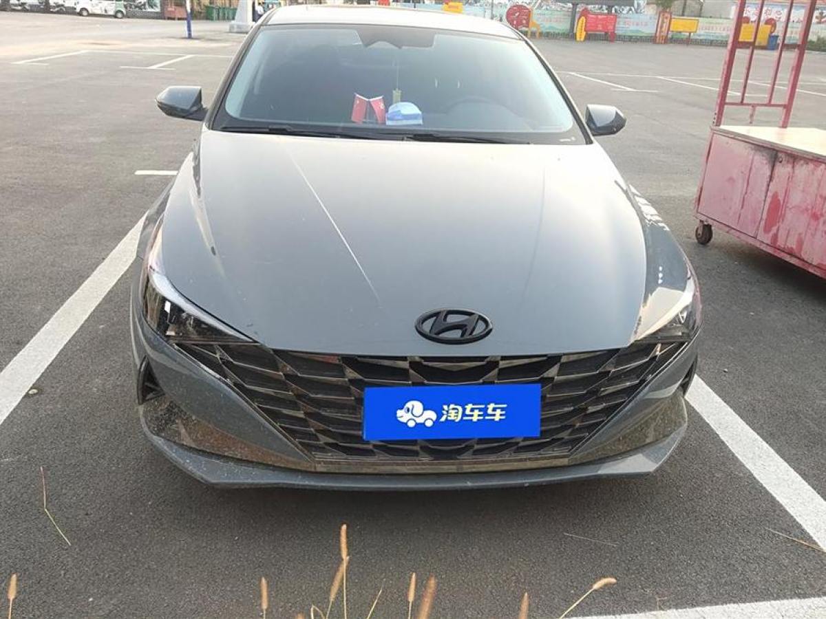 現(xiàn)代 伊蘭特  2022款 1.5L CVT LUX尊貴版圖片