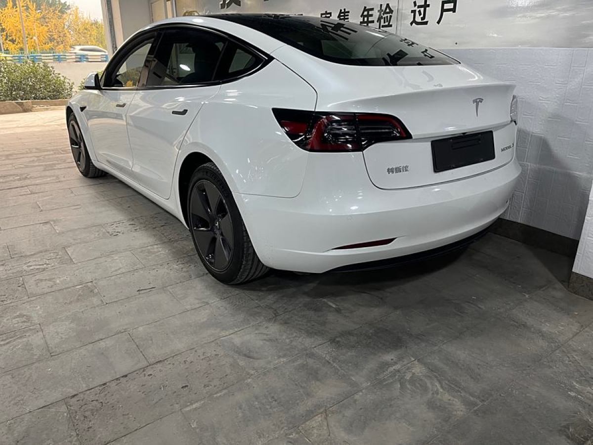 特斯拉 Model 3  2021款 改款 標(biāo)準(zhǔn)續(xù)航后驅(qū)升級版圖片