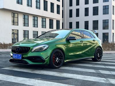 2019年6月 奔馳 奔馳A級AMG 2017款 改款 AMG A 45 4MATIC 國VI圖片