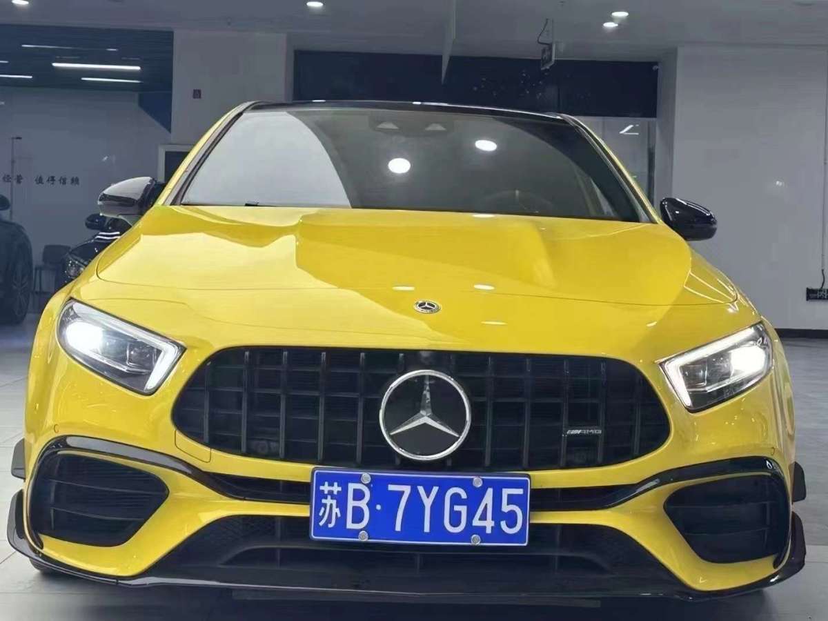 奔馳 奔馳A級(jí)AMG  2020款 改款 AMG A 45 S 4MATIC+圖片