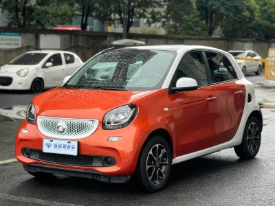 2016年8月 smart forfour 1.0L 52千瓦激情版图片