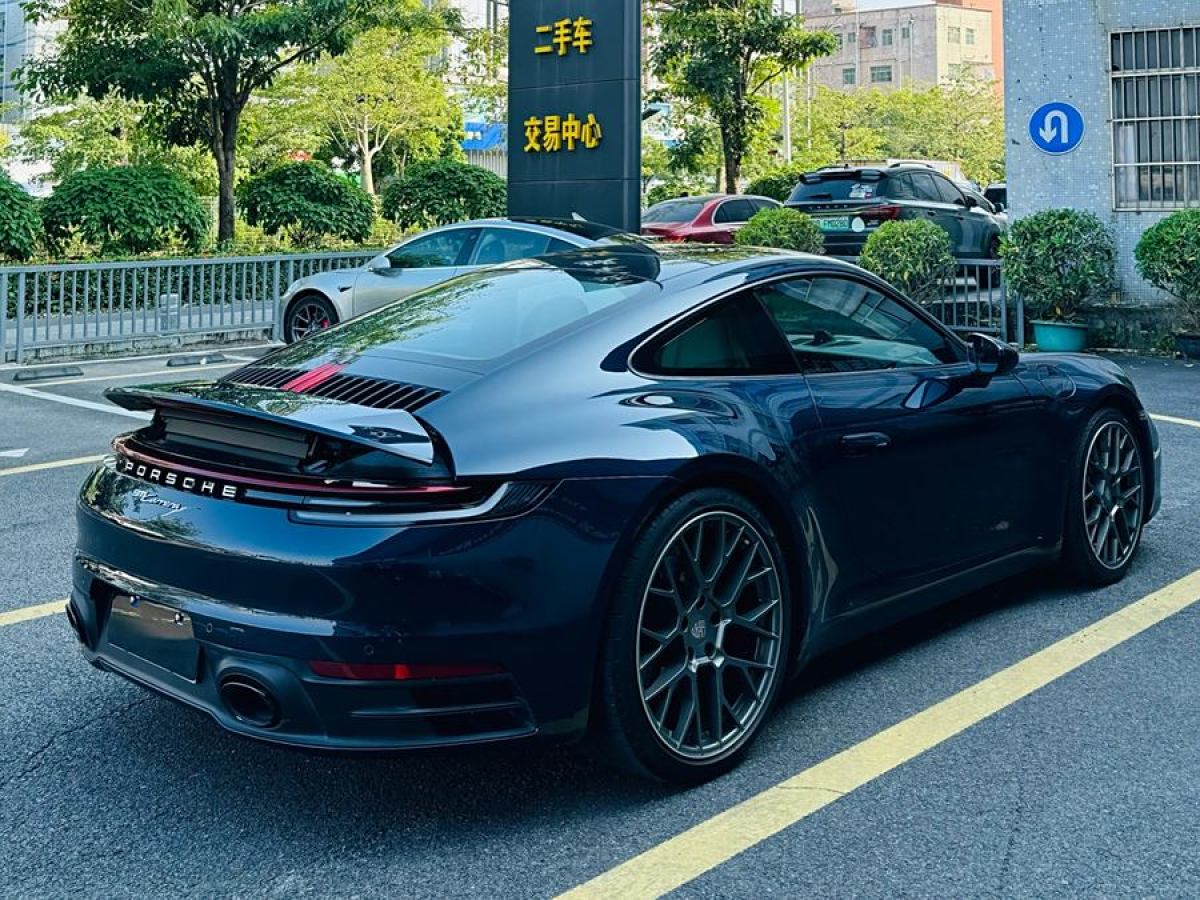 2021年4月保時捷 911  2020款 Carrera 3.0T