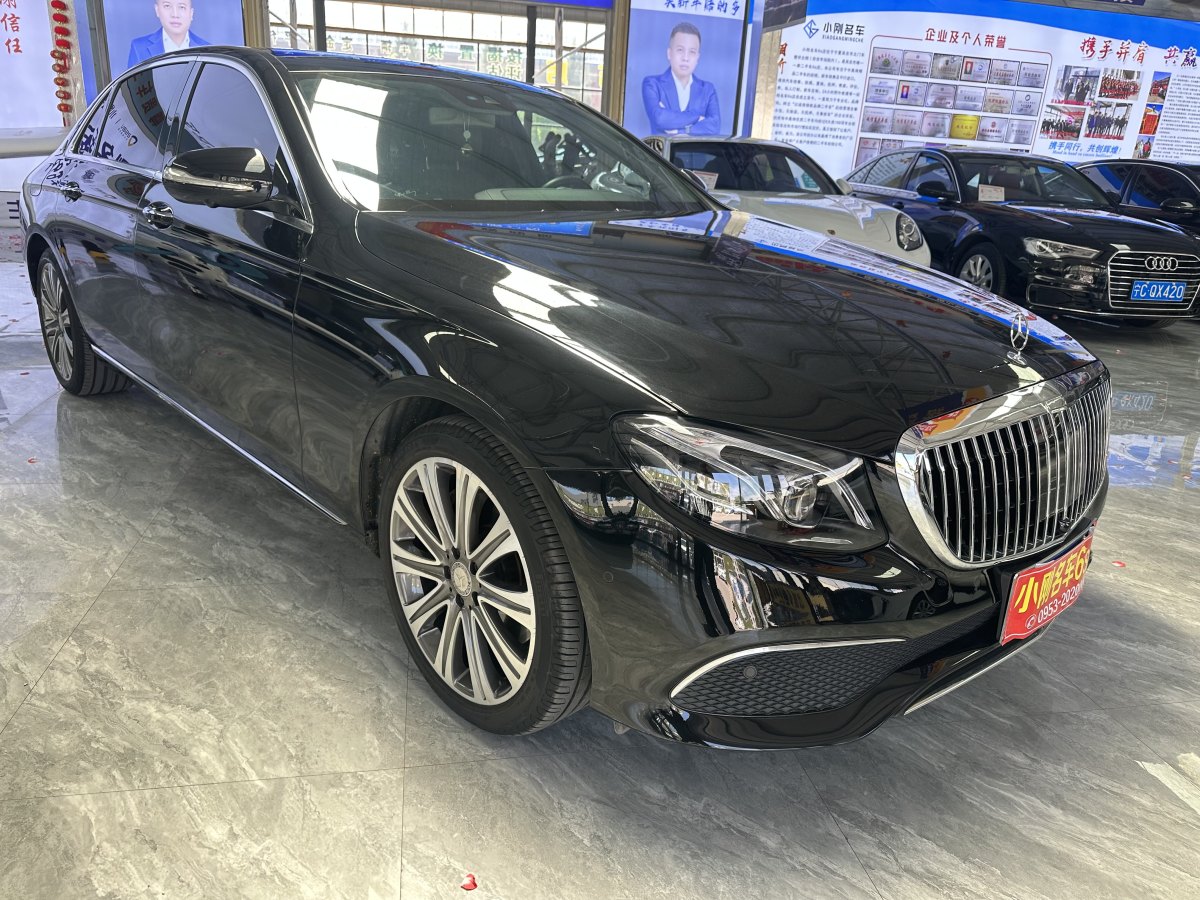 奔馳 奔馳E級  2019款 改款 E 300 L 豪華型圖片