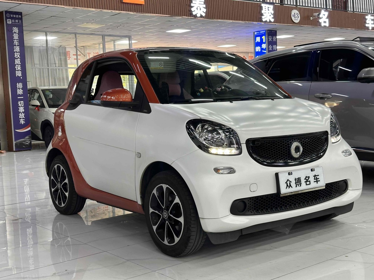 smart fortwo  2017款 1.0L 52千瓦魅蓝特别版图片