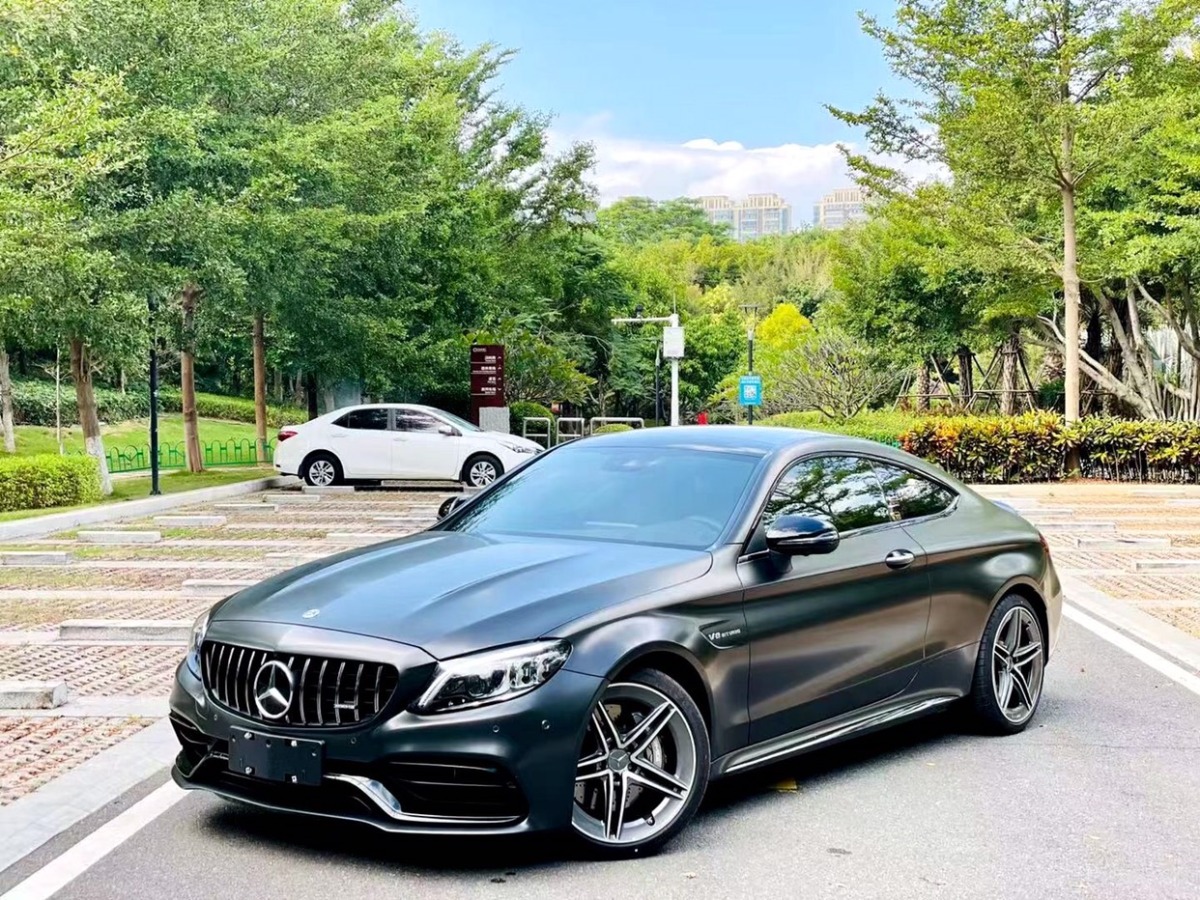 奔馳 奔馳c級amg 2021款 amg c 63 轎跑車圖片