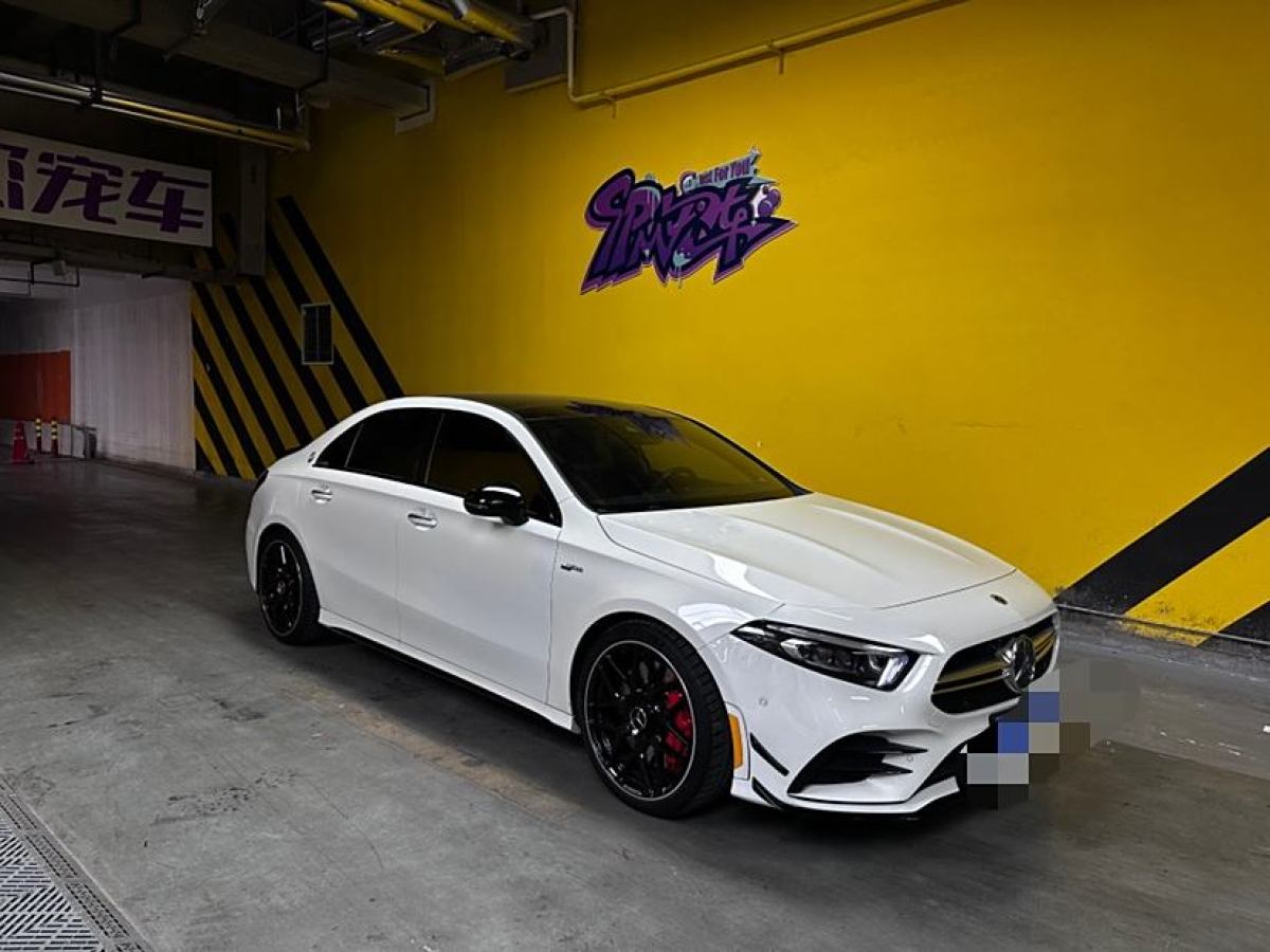 奔馳 奔馳A級AMG  2020款 AMG A 35 4MATIC圖片