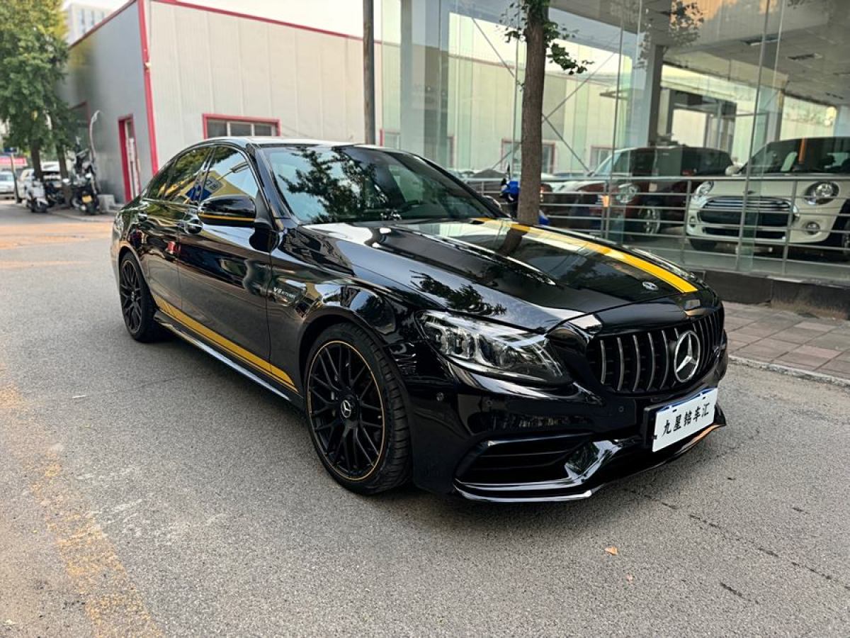 奔馳 奔馳C級(jí)AMG  2021款 AMG C 63 暗夜特別版圖片