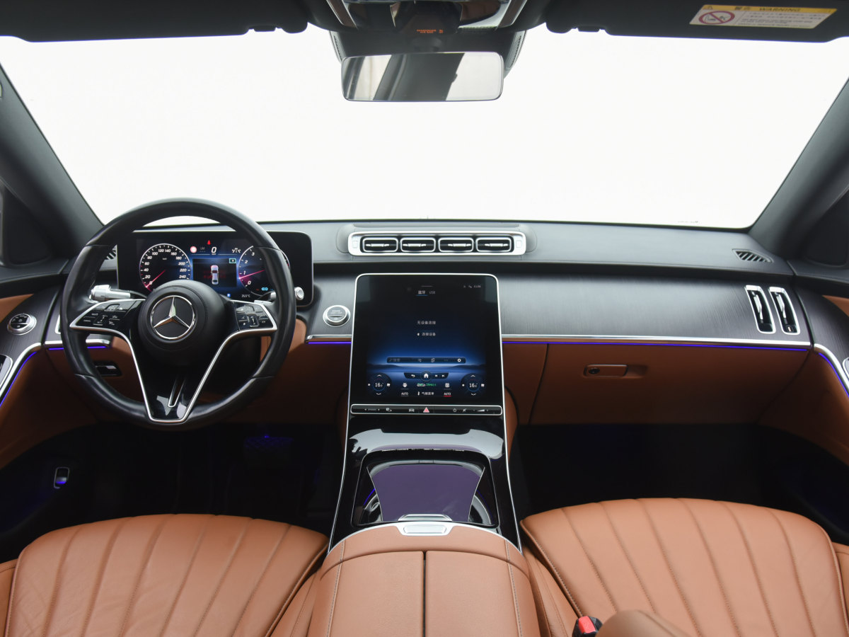 2021年2月奔馳 奔馳S級(jí)  2021款 改款 S 400 L 商務(wù)型