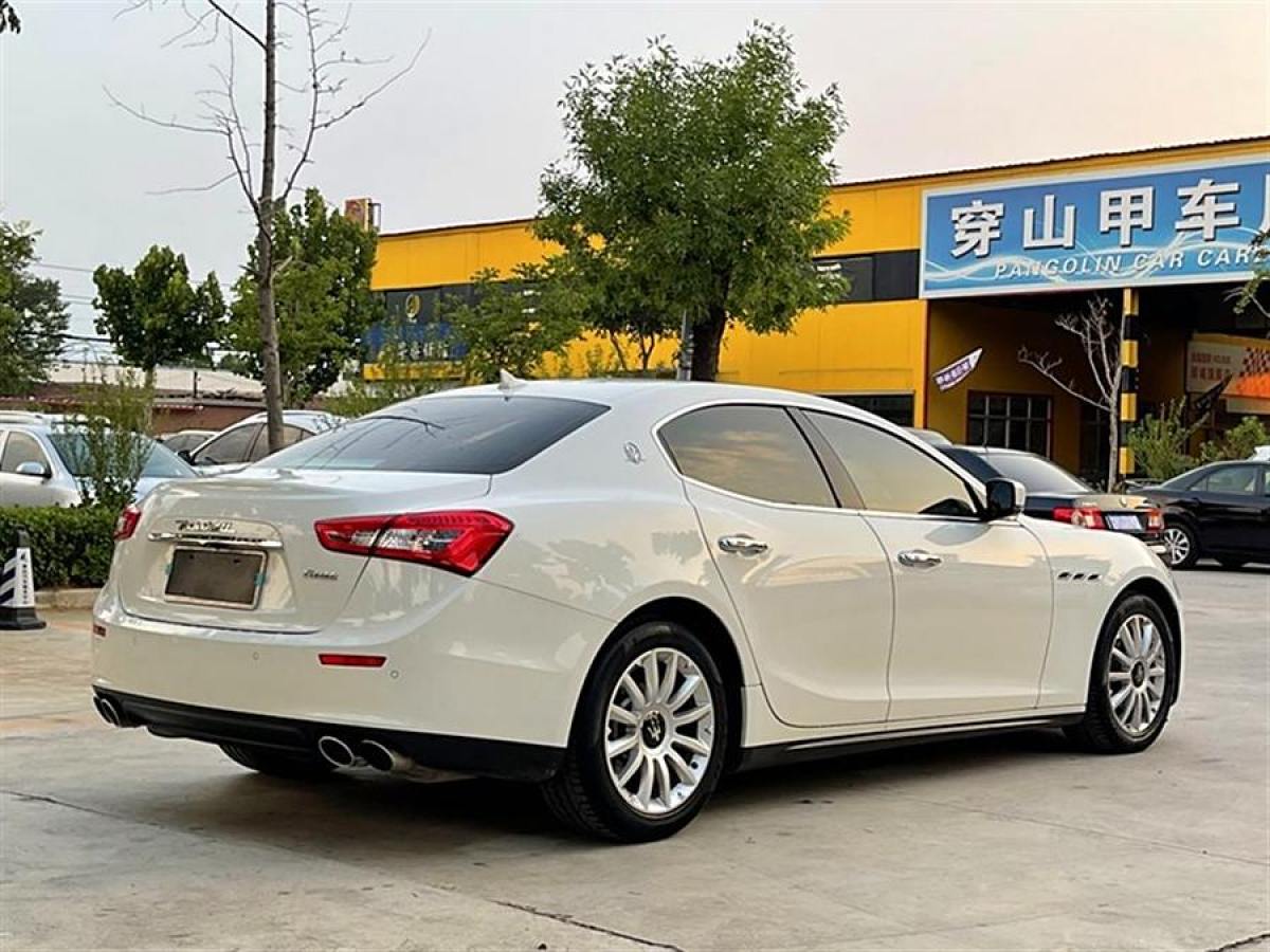 瑪莎拉蒂 Ghibli  2014款 3.0T 標(biāo)準(zhǔn)版圖片