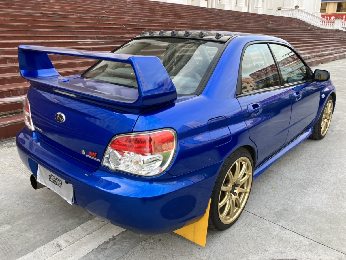 2007年9月斯巴鲁 翼豹  2008款 2.5T WRX 三厢