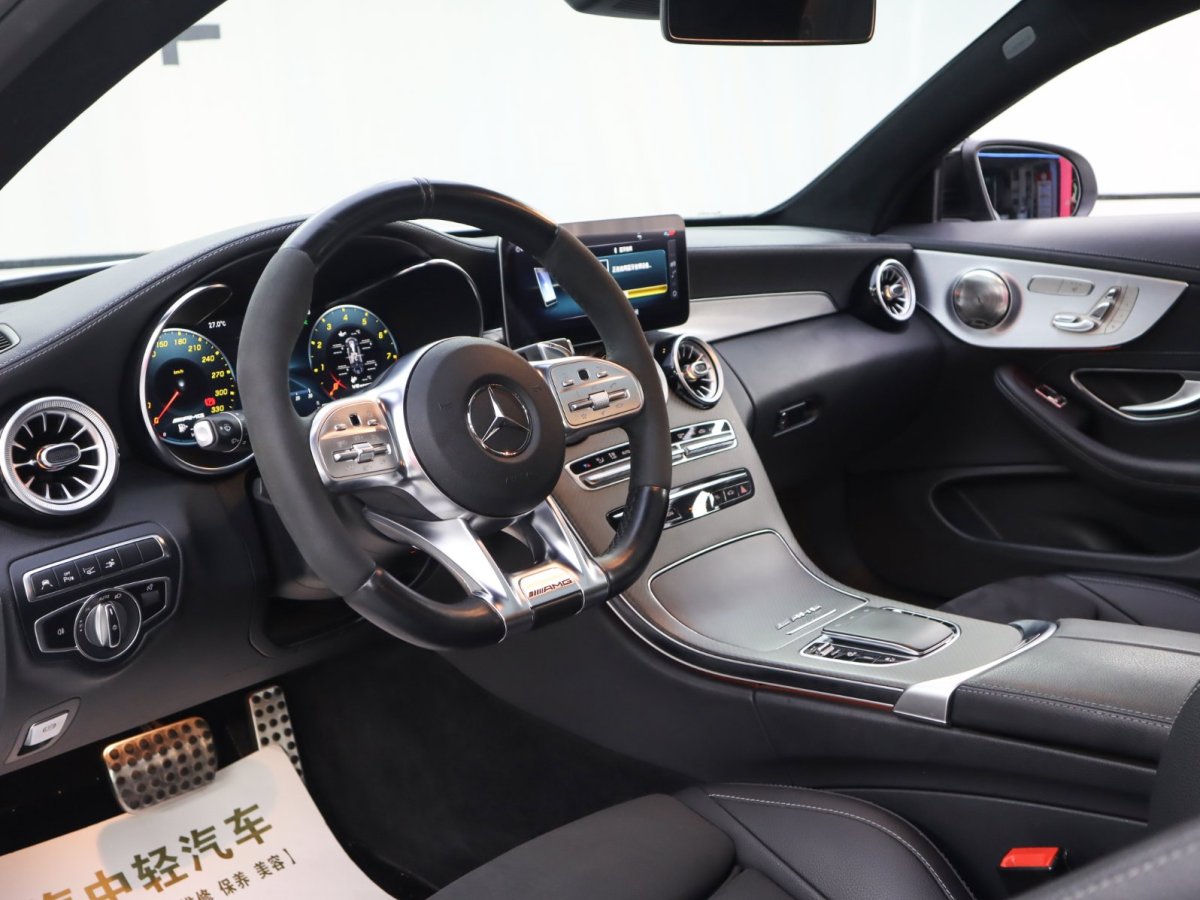 2020年4月奔馳 奔馳C級AMG  2019款 AMG C 63 轎跑車