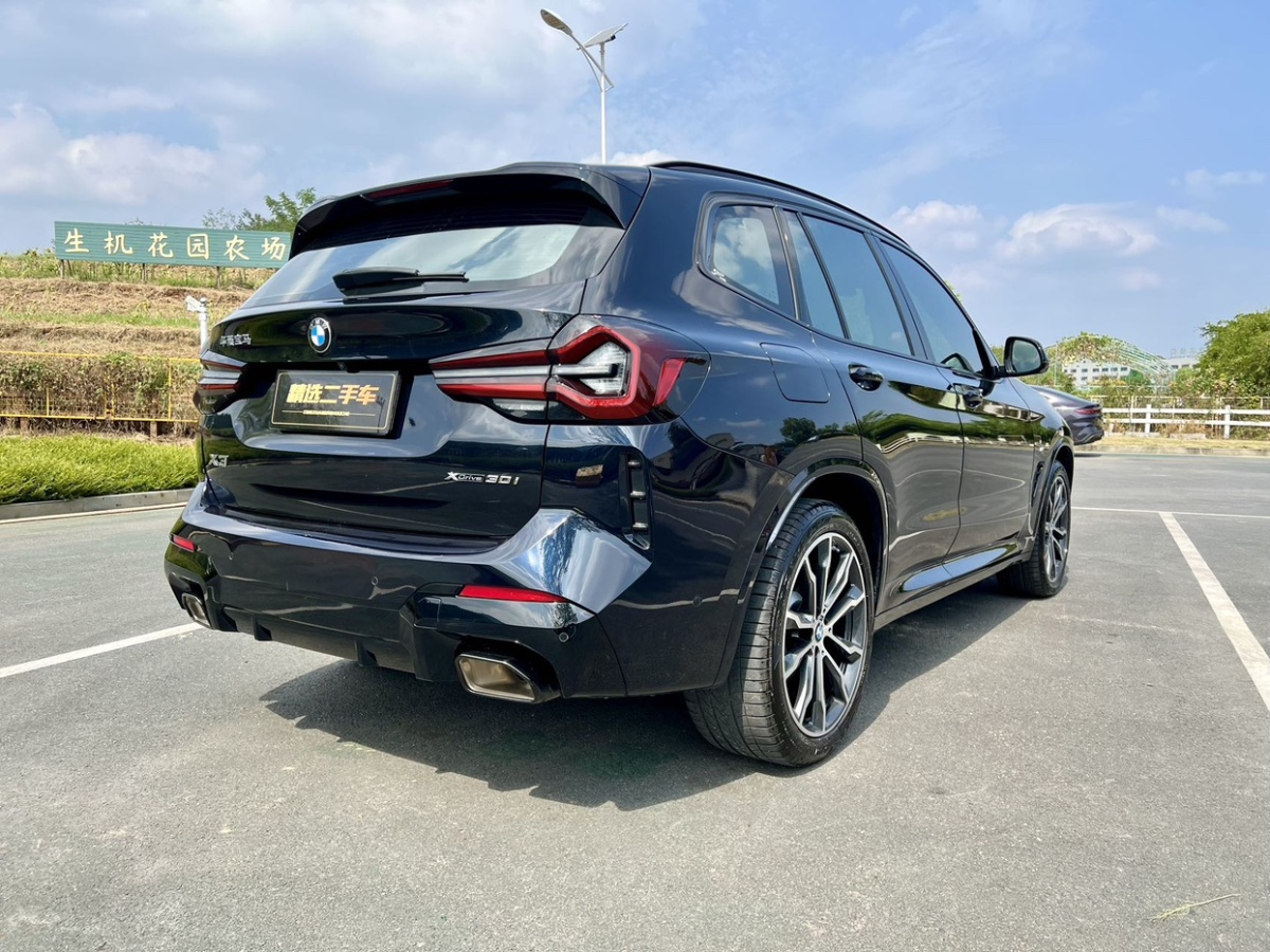 寶馬 寶馬X3  2023款 xDrive30i 領(lǐng)先型 M曜夜套裝圖片