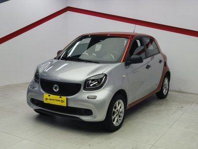 2017年3月 smart fortwo 1.0L 52千瓦硬頂靈動版圖片