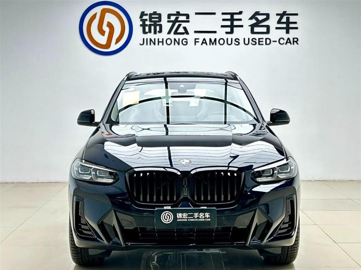 寶馬 寶馬X3  2023款 改款 xDrive30i 領(lǐng)先型 M曜夜套裝圖片