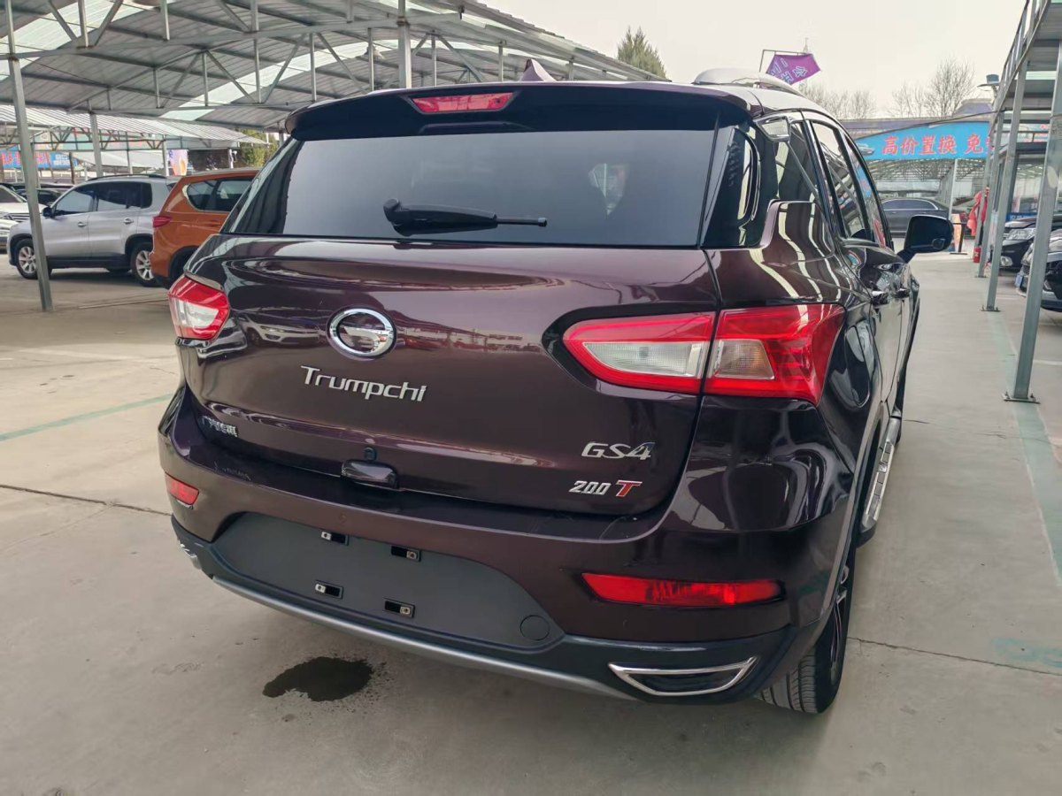 廣汽傳祺 GS4  2017款 200T 手動(dòng)兩驅(qū)豪華版圖片