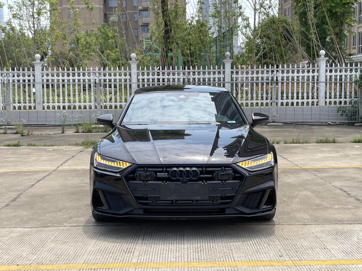 2023年6月奧迪 奧迪A7L  2023款 45 TFSI quattro S-line 黑武士版