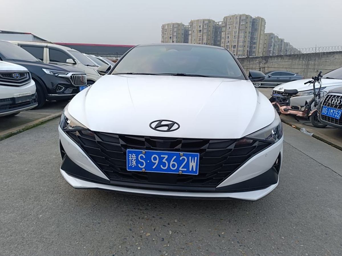 2021年9月現(xiàn)代 伊蘭特  2022款 1.5L CVT GLS領(lǐng)先版