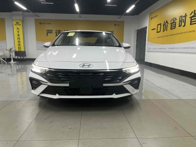 2024年4月 现代 伊兰特 1.5L CVT GLX精英版图片