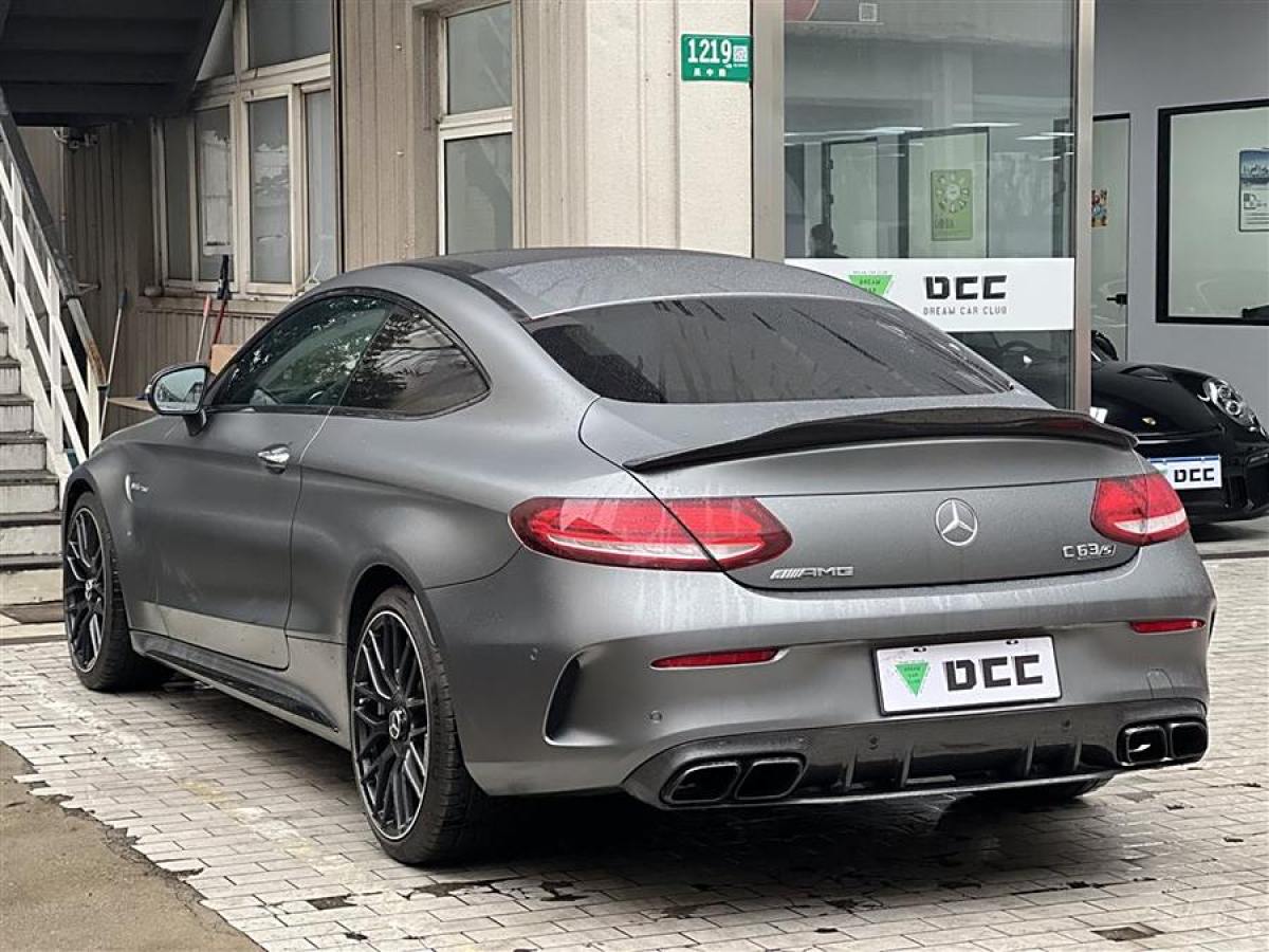 奔馳 奔馳C級(jí)AMG  2019款 AMG C 63 S 轎跑車圖片