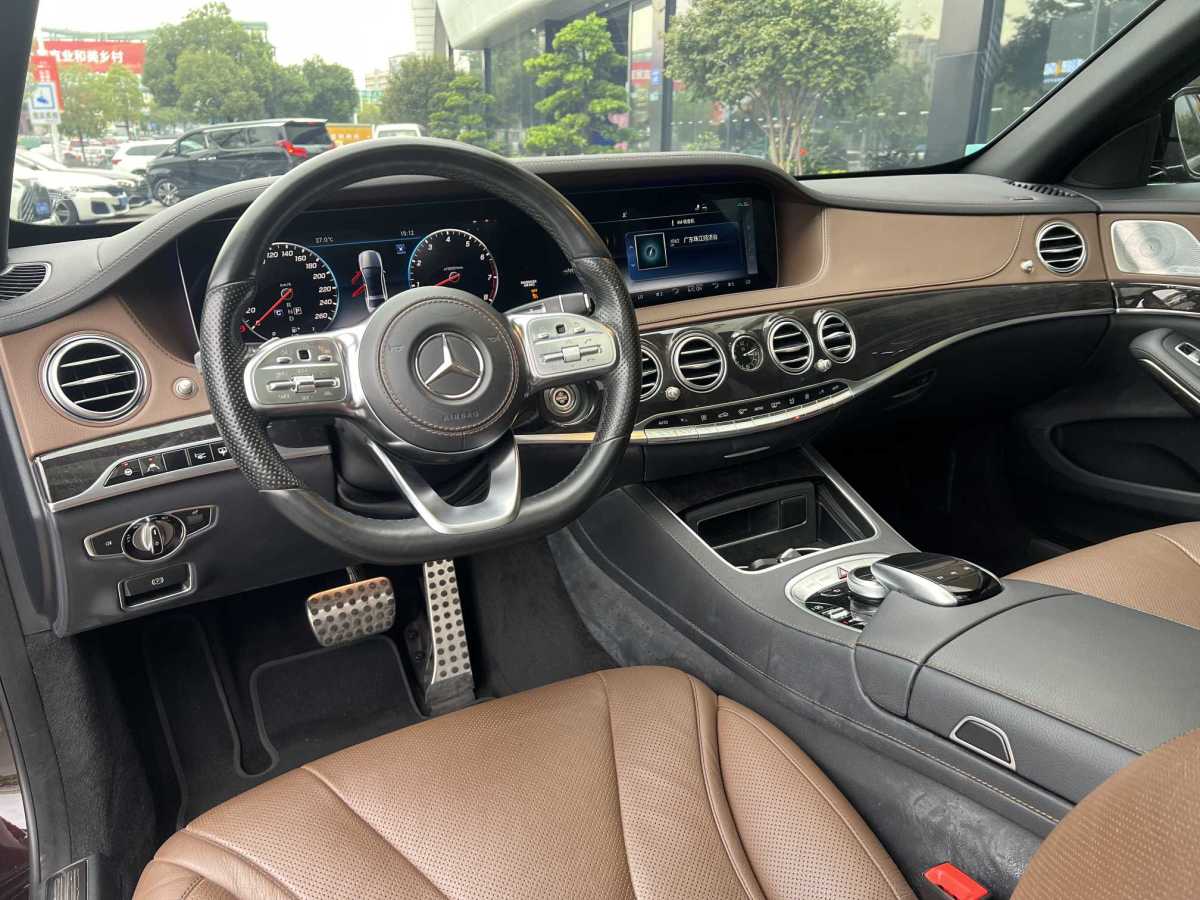 奔馳 奔馳S級  2018款 S 450 L 4MATIC 卓越特別版圖片