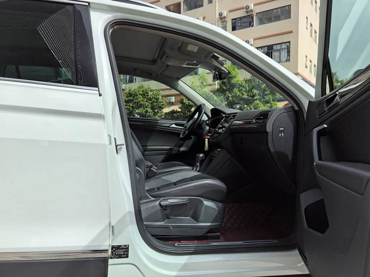 2019年1月大眾 Tiguan  2017款 330TSI 四驅(qū)創(chuàng)睿型