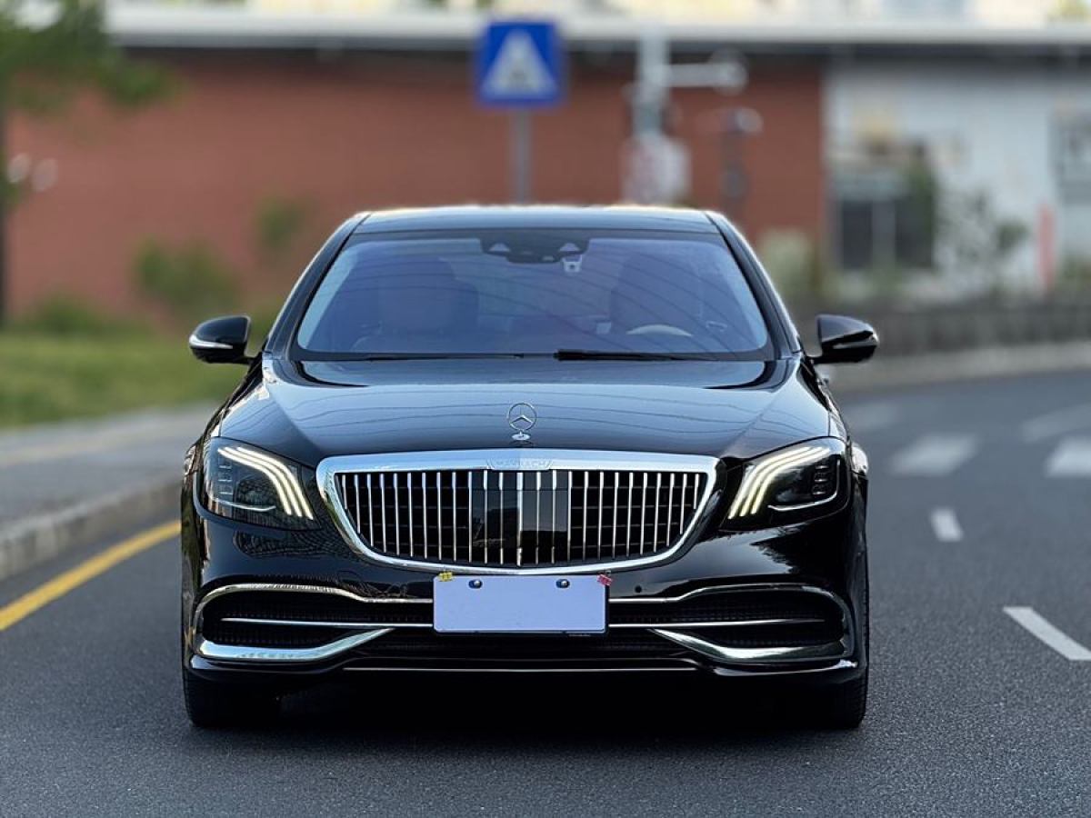 奔馳 奔馳S級  2019款 S 450 L 4MATIC 臻藏版圖片