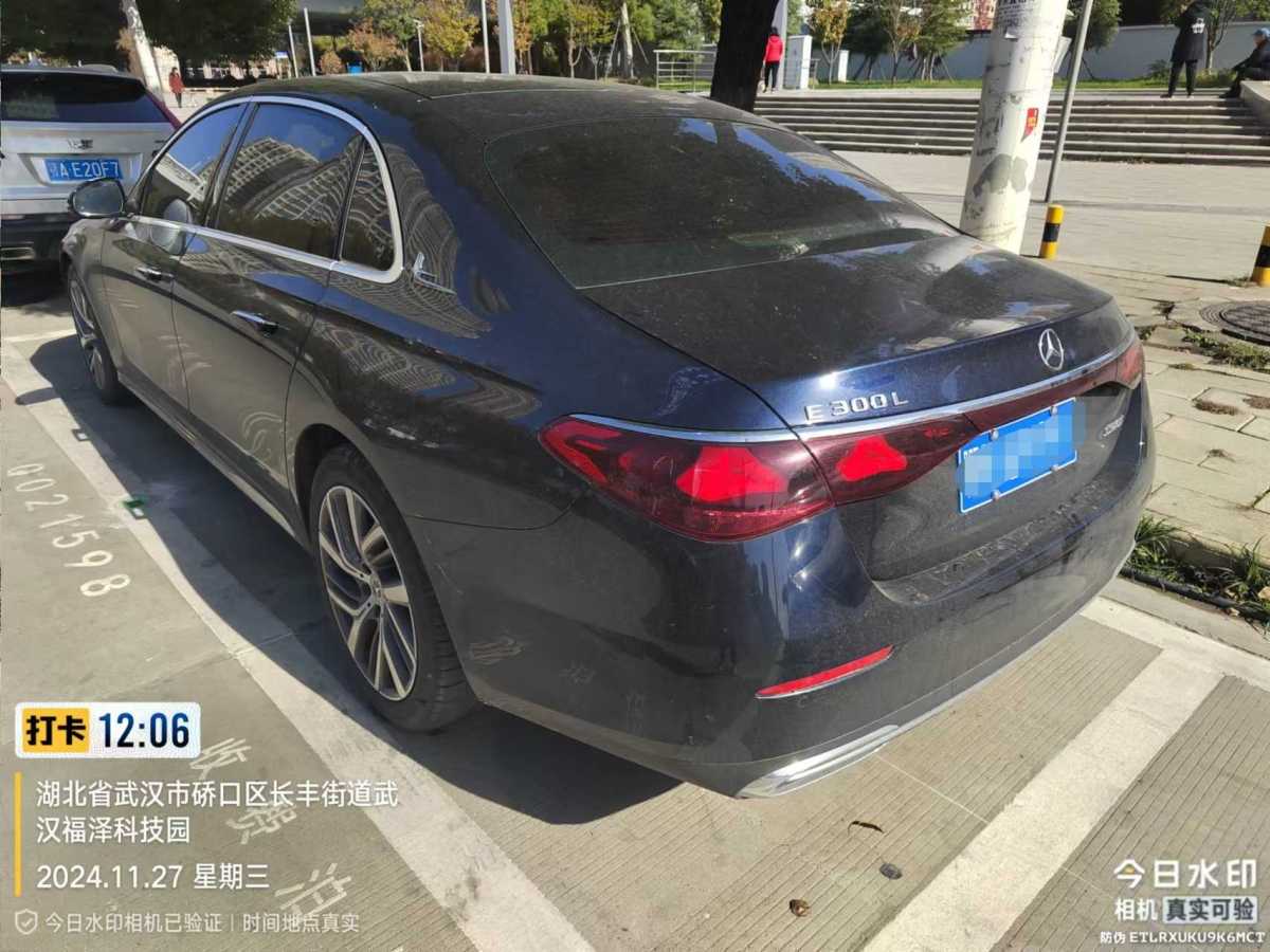 奔馳 奔馳E級(jí)  2024款 E 300 L 時(shí)尚型圖片