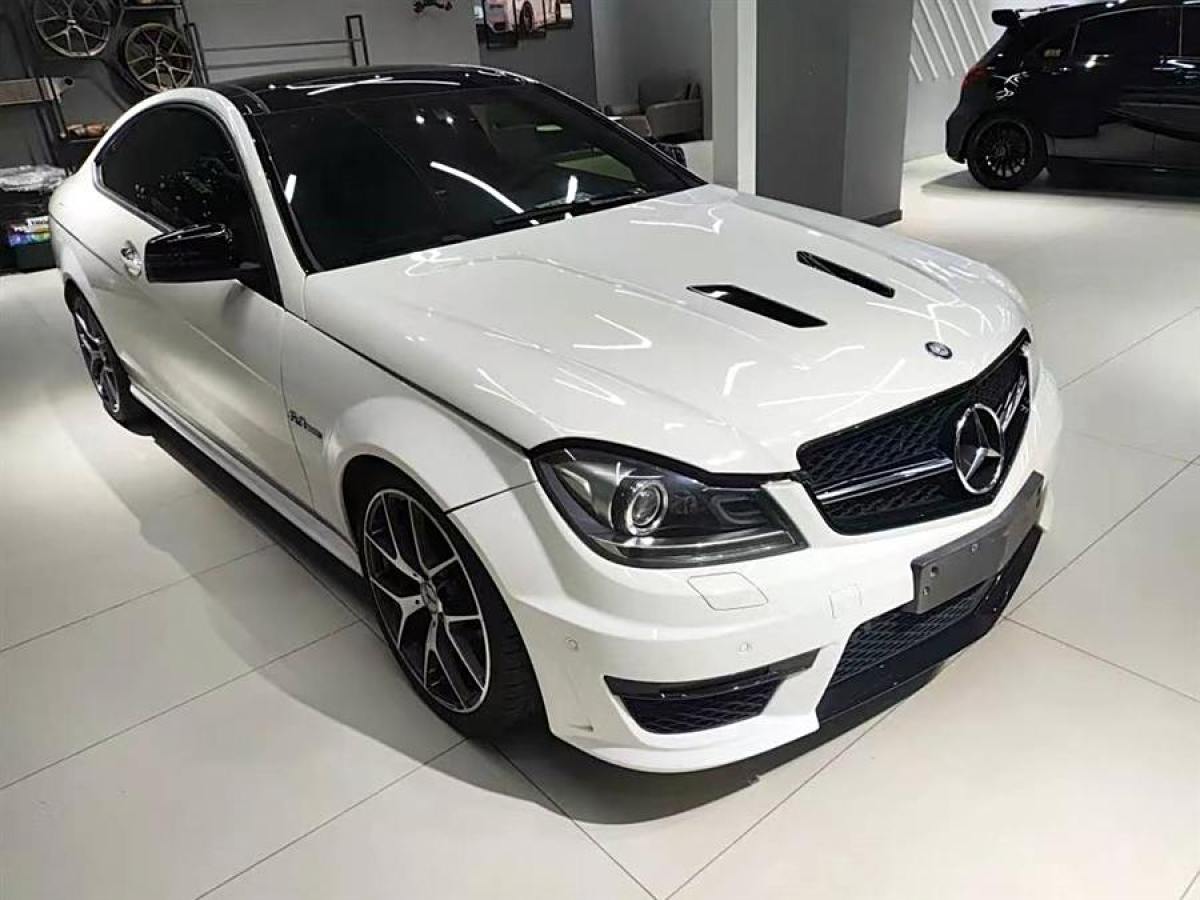 2015年11月奔馳 奔馳C級AMG  2014款 AMG C 63 Coupe Edition 507