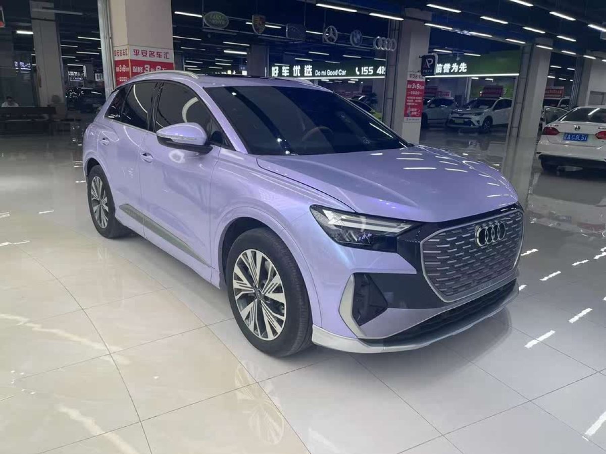 奧迪 奧迪Q4 e-tron  2024款 40 e-tron 創(chuàng)行版圖片