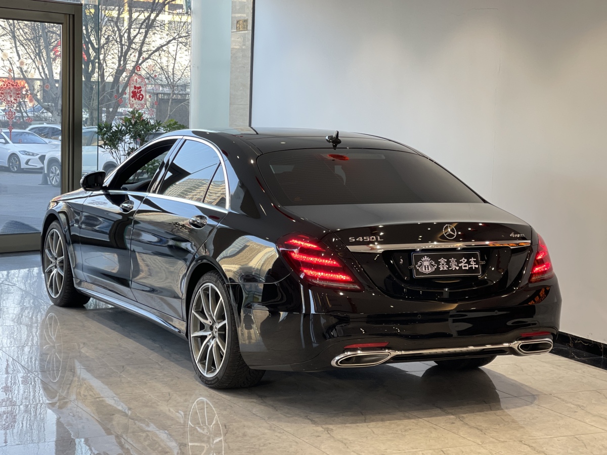 奔馳 奔馳S級  2019款 S 450 L 4MATIC 臻藏版圖片