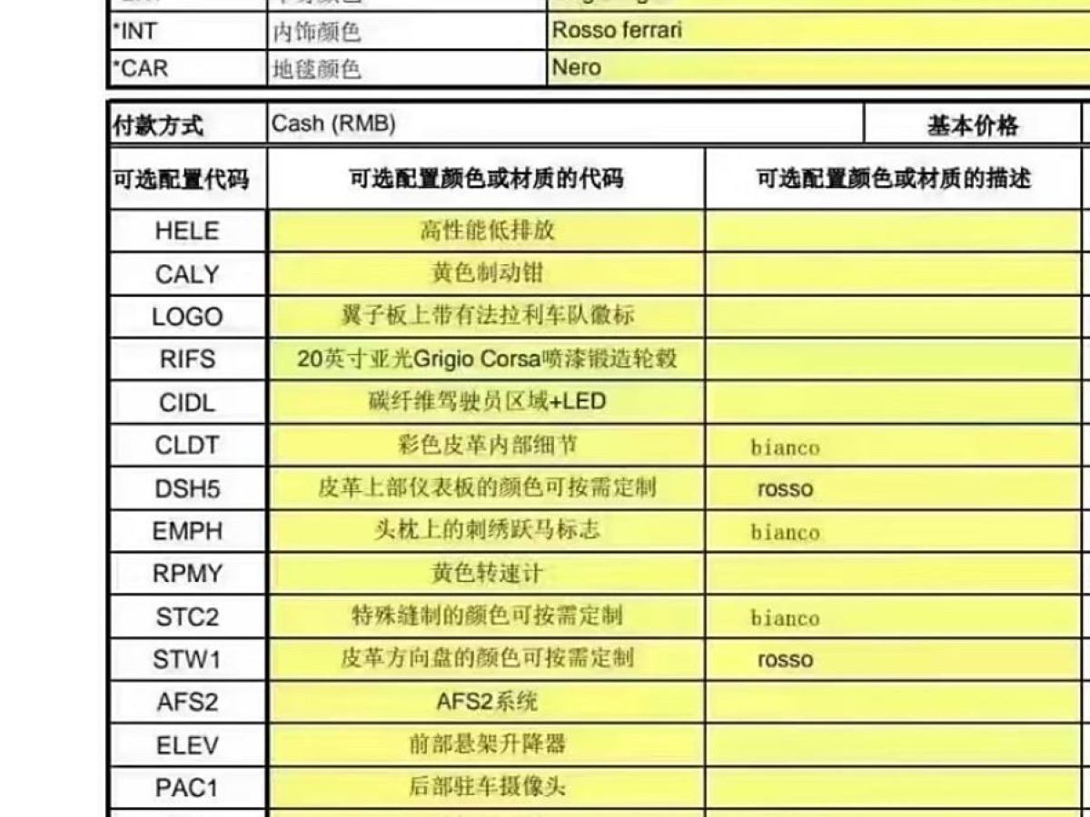 法拉利 812 Superfast  2017款 6.5L 標準型圖片