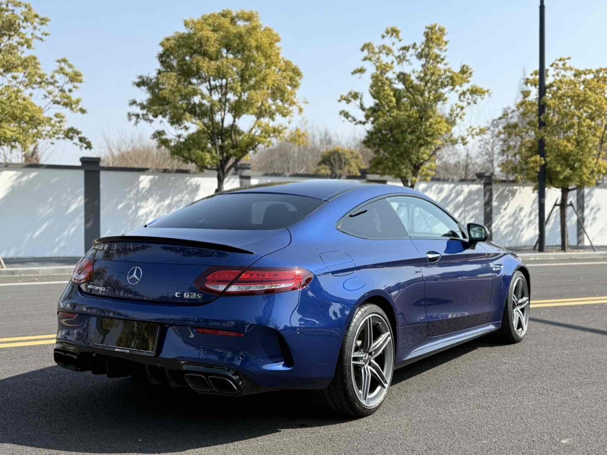 奔馳 奔馳C級AMG  2019款 AMG C 63 轎跑車圖片