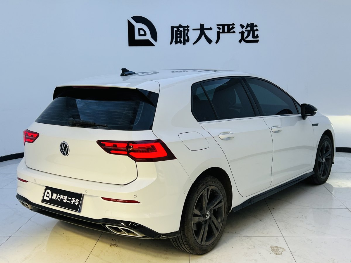 2024年1月大眾 高爾夫  2023款 改款 280TSI DSG R-Line Lite