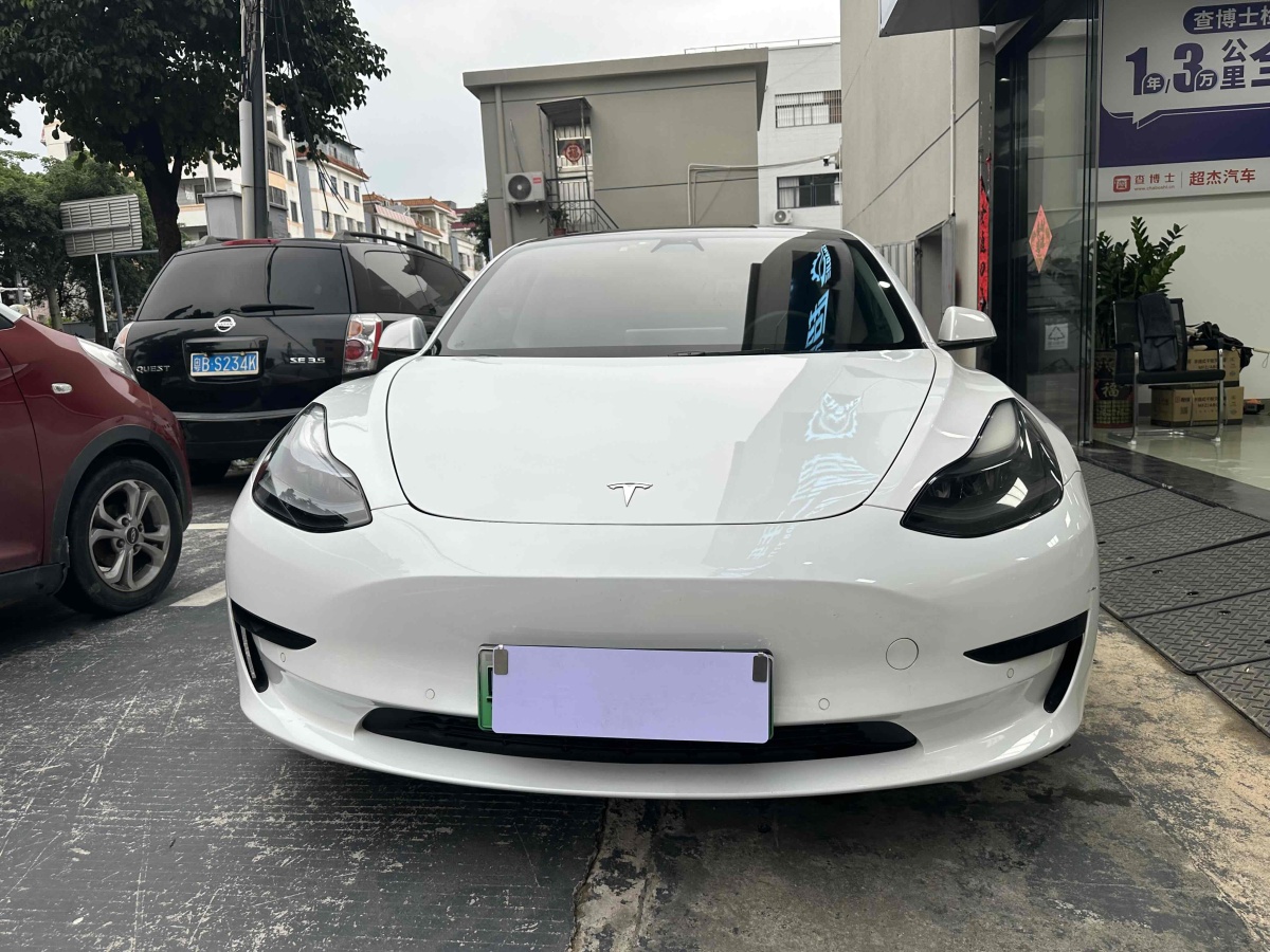特斯拉 Model 3  2021款 改款 標(biāo)準(zhǔn)續(xù)航后驅(qū)升級版圖片