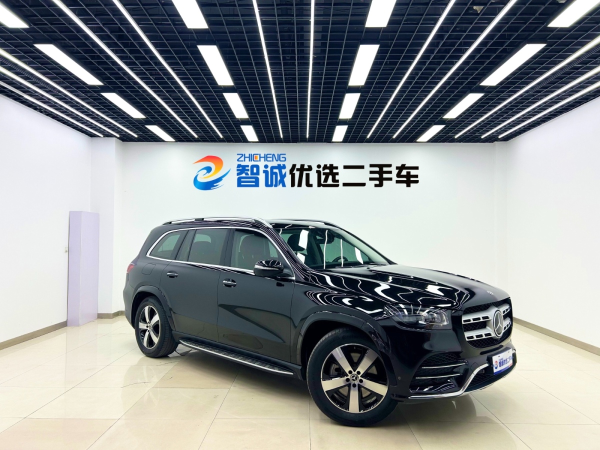 奔馳 奔馳GLS  2021款 GLS 450 4MATIC 時(shí)尚型圖片