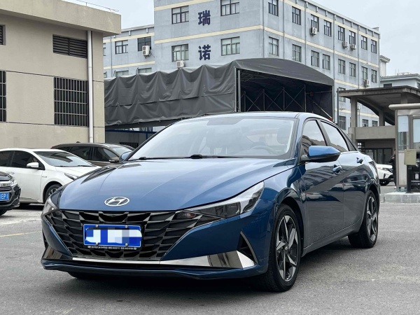 现代 伊兰特  2021款 1.5L TOP旗舰版