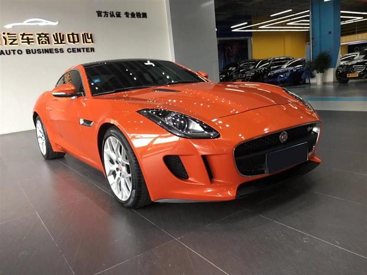 2016年2月捷豹 F-TYPE  2016款 3.0T S 硬頂版