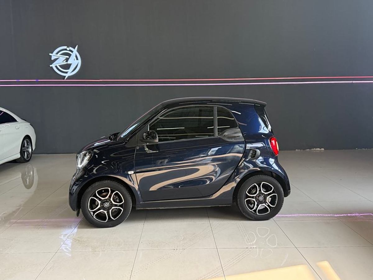 2018年5月smart fortwo  2017款 1.0L 52千瓦魅藍(lán)特別版