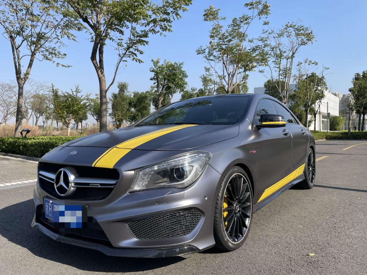 奔驰 奔驰cla级amg 2017款 改款 amg cla 45 4matic图片