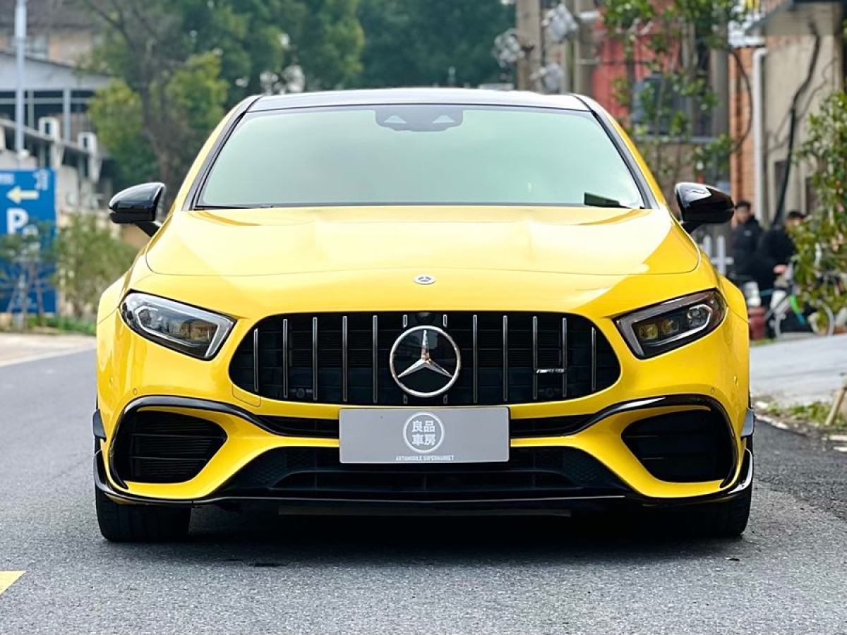 2021年4月奔馳 奔馳A級(jí)AMG  2020款 AMG A 45 S 4MATIC+ 先型特別版