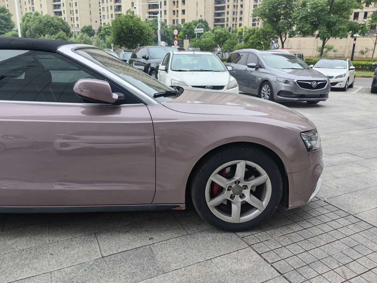 2012年8月奧迪 奧迪A5  2012款 2.0TFSI Cabriolet quattro