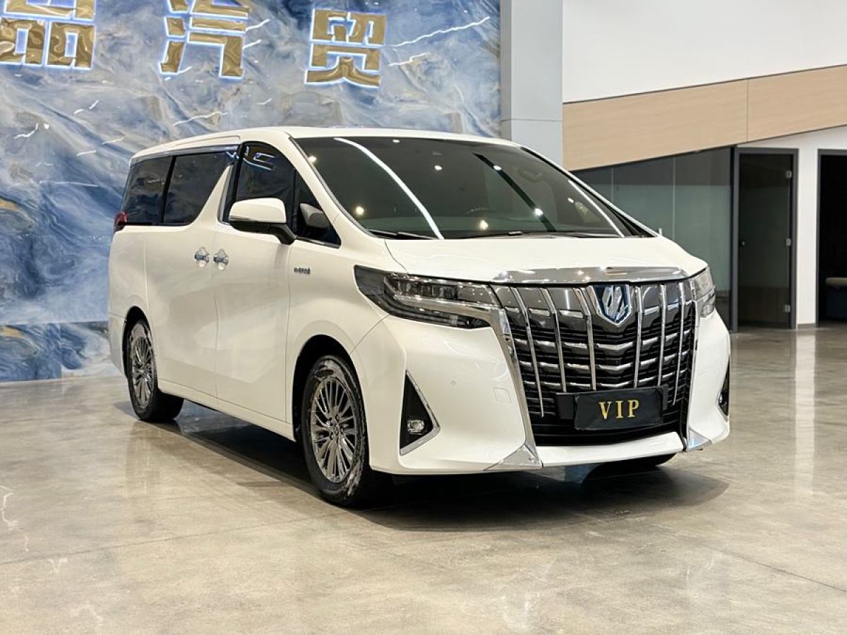 豐田 埃爾法  2021款 雙擎 2.5L 尊貴版圖片