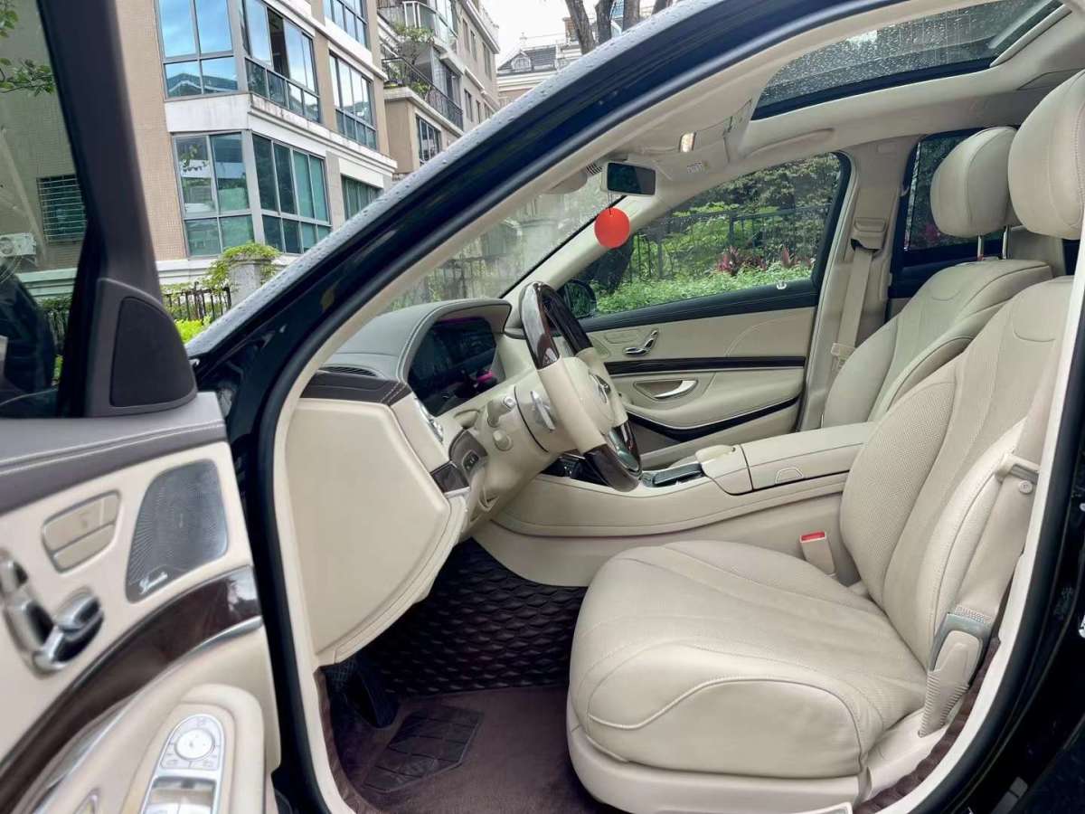 2019年6月奔驰 奔驰S级  2019款 S 350 L 豪华型
